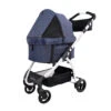 Ibiyaya CLEO Pet Stroller & Car Seat Travel System, Blue Jeans -Petkit Shop 01 FS2191 B dog stroller fix