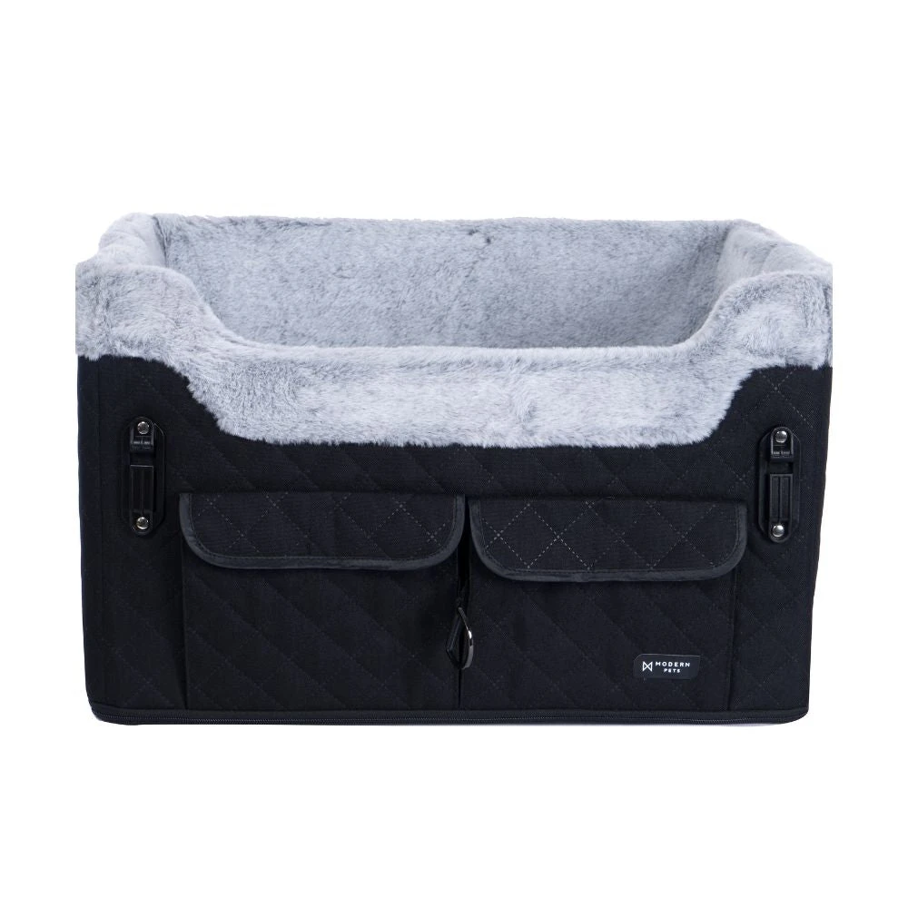 Elevated Dog Car Seat Black | Medium 5 Elevated Dog Car Seat Black | Medium - Image 3