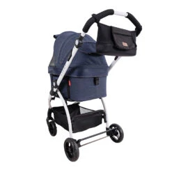 Ibiyaya CLEO Pet Stroller & Car Seat Travel System, Blue Jeans -Petkit Shop 04 FS2191 B dog stroller fix
