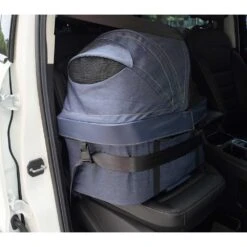 Ibiyaya CLEO Pet Stroller & Car Seat Travel System, Blue Jeans -Petkit Shop 11