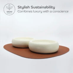 Reversible Cat And Dog Food Mat, Chestnut-Navy -Petkit Shop 126f1b8e 4812 4f9b 904b b553690c481b