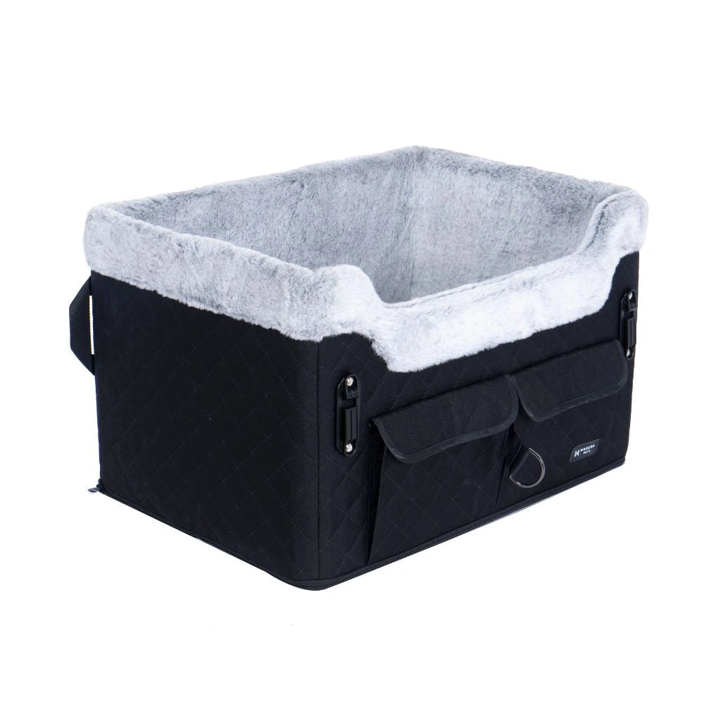 Elevated Dog Car Seat Black | Medium 6 Elevated Dog Car Seat Black | Medium - Image 4