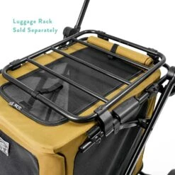 Ibiyaya BigBuddy Pet Stroller And Crate Combo, Camel -Petkit Shop 183