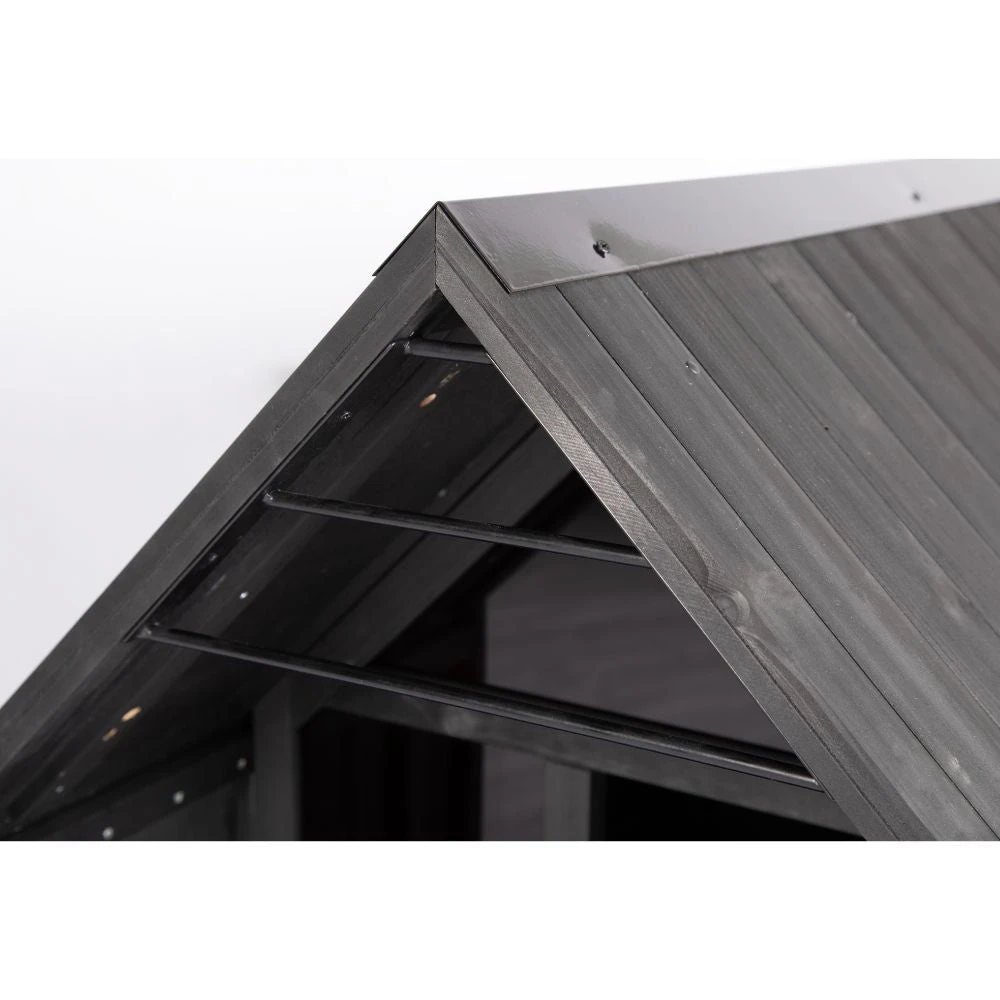 Nordic Modern Dog House, Black 8 Nordic Modern Dog House, Black - Image 6