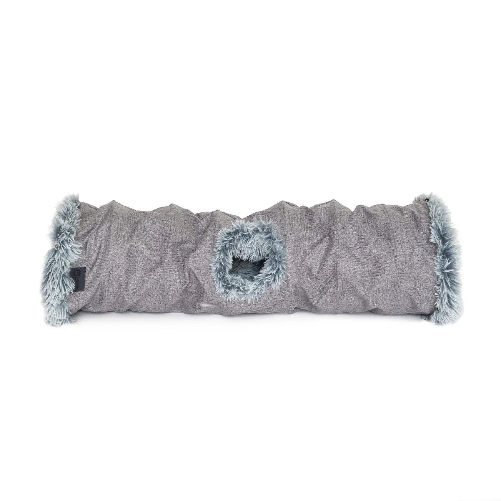 Cat Tunnel, Dove Grey 3 Cat Tunnel, Dove Grey