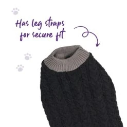Black Knitted Dog Jumper -Petkit Shop 21 0d4e10e7 587e 485b b4e2 32a92db21272