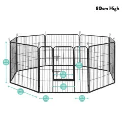 Dog Playpen - Heavy Duty 8 Panel Enclosure 14 Dog Playpen - Heavy Duty 8 Panel Enclosure -Petkit Shop 21 67ea79e1 4873 440e 9b71 0dd14e6843da