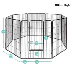 Dog Playpen - Heavy Duty 8 Panel Enclosure 15 Dog Playpen - Heavy Duty 8 Panel Enclosure -Petkit Shop 22 4e33ec83 cf81 4747 81cd c736973cd45e