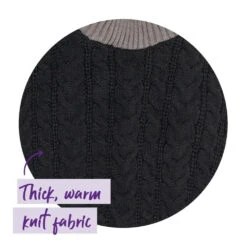 Black Knitted Dog Jumper -Petkit Shop 22 63fdcb25 cb40 465f 8ede b5b09fc71ed4