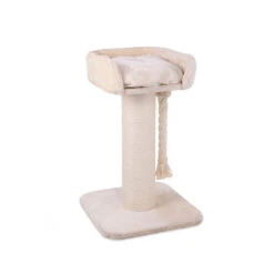 High Bed Scratching Post For Large Cats, Cream -Petkit Shop 30 29131b4c 0288 45b6 bc34 070b918d5763