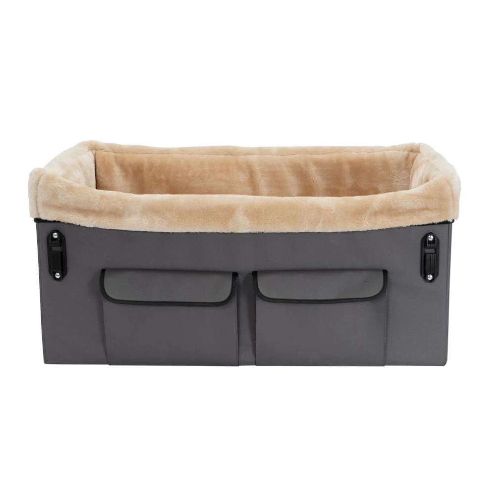 Elevated Dog Car Seat Grey | Large 6 Elevated Dog Car Seat Grey | Large - Image 4