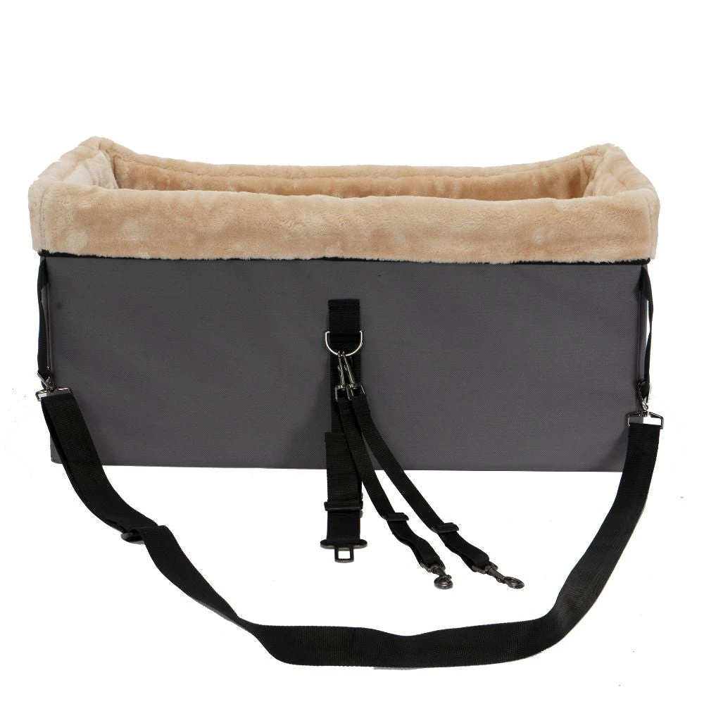 Elevated Dog Car Seat Grey | Large 7 Elevated Dog Car Seat Grey | Large - Image 5