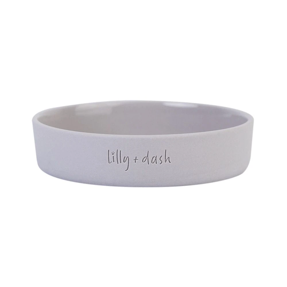 Ceramic Cat Bowl, Slate 3 Ceramic Cat Bowl, Slate