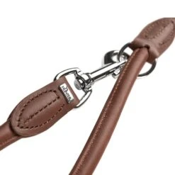 Hunter Rolled Soft Leather Dog Training Leash, Brown -Petkit Shop 40 02863c78 5be1 4881 a75c 813a44abf499