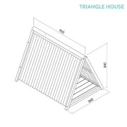 Modern Triangle Dog House -Petkit Shop 43