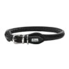 Hunter Rolled Soft Leather Dog Collar, Black -Petkit Shop 44 5b7363c0 f6c9 4a52 953f 8a440b235bd4