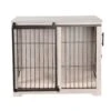 Sliding Door Wooden Dog Crate, Weathered Oak 1 Sliding Door Wooden Dog Crate, Weathered Oak -Petkit Shop 47 8872caf5 b5b3 48d5 8cab ef8bd5f26545