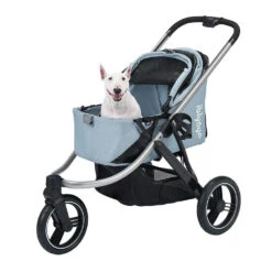 Ibiyaya The Beast Pet Jogger Stroller, Flash Grey -Petkit Shop 55 fa1053bf 68b0 4665 9b41 0493059a68c8