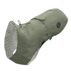 Hunter Milford Raincoat For Dogs With Harness Opening, Olive Green