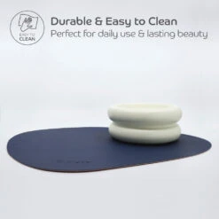 Reversible Cat And Dog Food Mat, Chestnut-Navy -Petkit Shop 6e1585d2 ec93 4357 ae6b d1b19cde649a