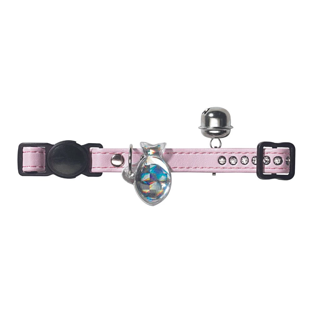 Hunter Modern Art Luxus Cat Collar, Pale Pink 3 Hunter Modern Art Luxus Cat Collar, Pale Pink