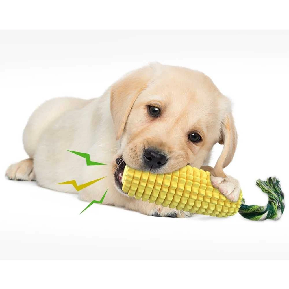 Corn-shaped Dental Chew Dog Toy 6 Corn-shaped Dental Chew Dog Toy - Image 4