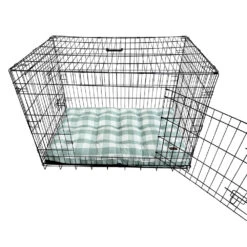 Luxury Dog Crate Mattress, Green Buffalo Check -Petkit Shop 8b55617f70bf3ef39dc6d0209ce7c67