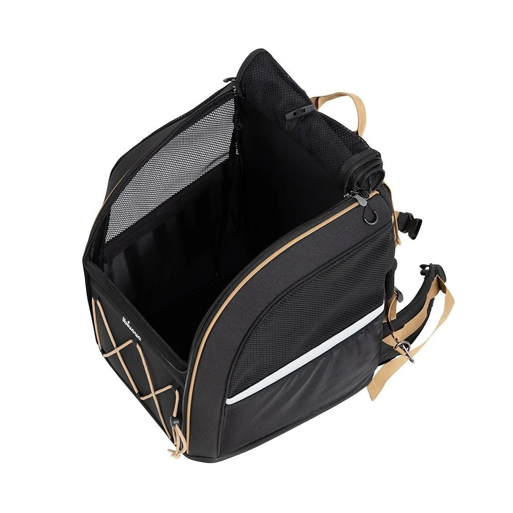 Ibiyaya Champion Large Dog Backpack, Black 7 Ibiyaya Champion Large Dog Backpack, Black - Image 5