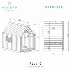 Nordic Modern Dog House, Black 22 Nordic Modern Dog House, Black -Petkit Shop DHW1156.PT10
