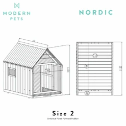 Nordic Modern Dog House, Black 23 Nordic Modern Dog House, Black -Petkit Shop DHW1156.PT11