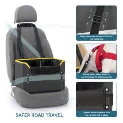 Pet Car Seat Plush, Black -Petkit Shop DVCC041044LY 5 2486a7a4 5119 4a59 8258 9cea48faa06c