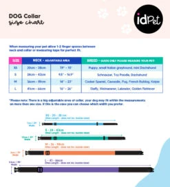 Personalised Dog Collar - Rainbow Dreams 15 Personalised Dog Collar - Rainbow Dreams -Petkit Shop DogCollar Size Chart a2465dc0 1773 40e5 ae28 1c5526ff52f8