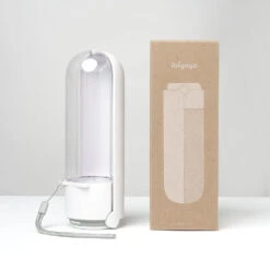 Ibiyaya PupOasis Fold & Go Dog Water Bottle, White -Petkit Shop FP0013 W 5