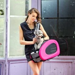 Ibiyaya EVA 5-in-1 Combo Pet Carrier, Pram & Backpack, Chocolate -Petkit Shop FS1009 BR.PT08