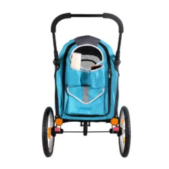 Ibiyaya Happy Pet V2 Bike Trailer & Jogger, Ocean Blue -Petkit Shop FS2080 B.PT04