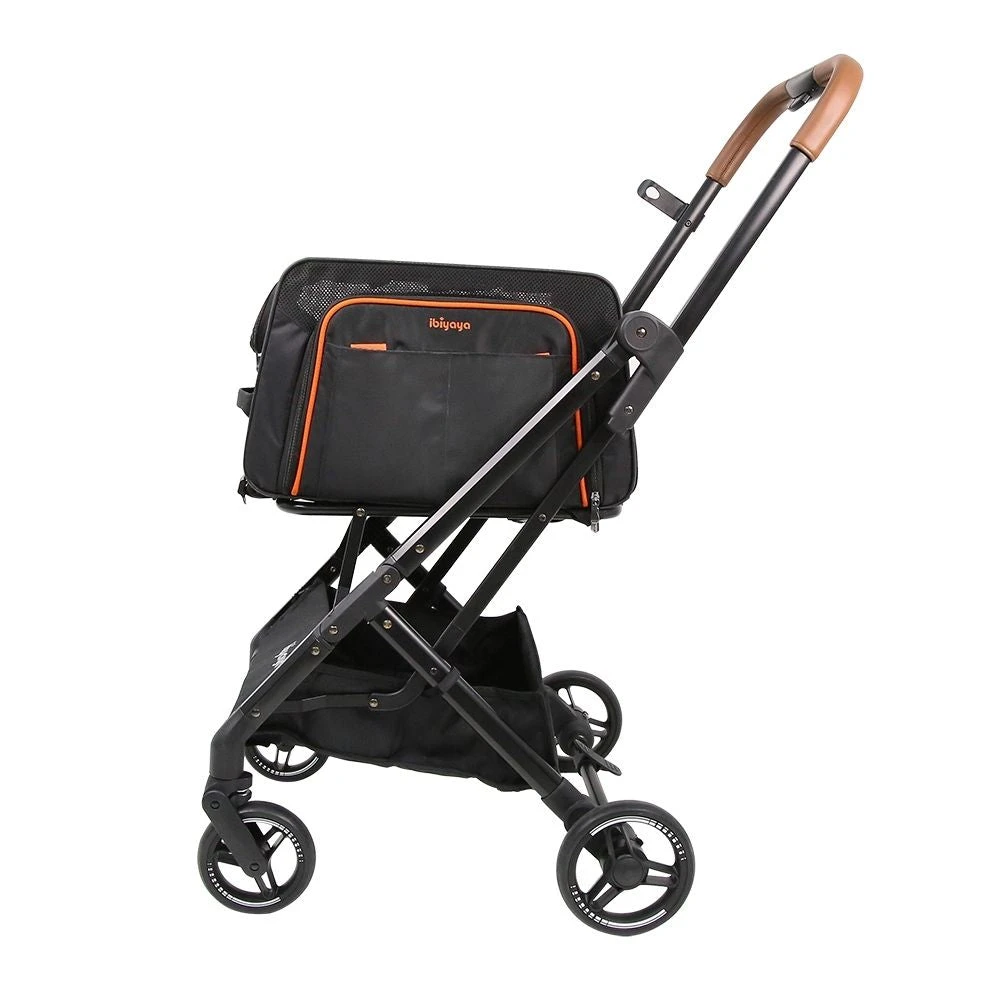 Ibiyaya JetPaw 3-in-1 Pet Stroller With Removable Airline Carrier 3 Ibiyaya JetPaw 3-in-1 Pet Stroller With Removable Airline Carrier