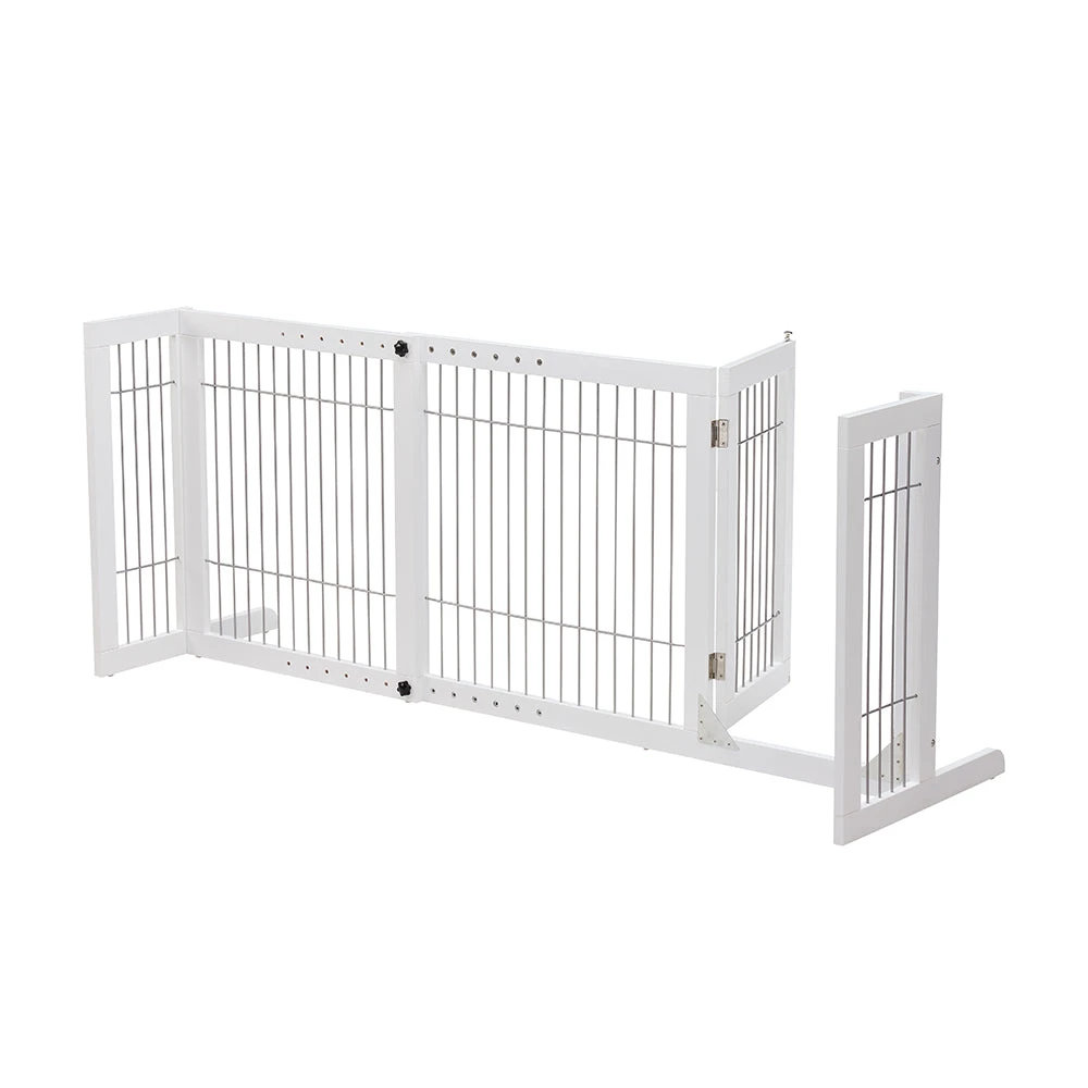 Freestanding Retractable Dog Barrier With Gate 9 Freestanding Retractable Dog Barrier With Gate - Image 7