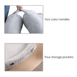 Comfort Plus Human Dog Bed, Light Grey 14 Comfort Plus Human Dog Bed, Light Grey -Petkit Shop GMW 1937 LG 5 24caae62 a187 44a2 a724 91d13e0c9740