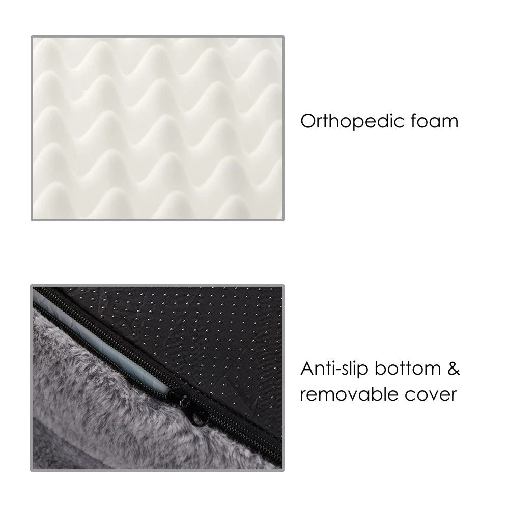 Comfort Plus Human Dog Bed, Light Grey 9 Comfort Plus Human Dog Bed, Light Grey - Image 7