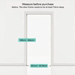 Extra Tall Retractable Pet Gate For Dogs & Cats -Petkit Shop GMW UH5255 4