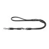 Hunter Rolled Soft Leather Dog Training Leash, Black -Petkit Shop Hunter 1000x1000px