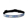 Personalised Dog Collar - Rainbow Dreams -Petkit Shop IDPC832 RainbowDreams Blue