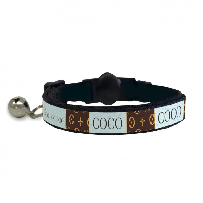 Personalised Cat Collar - Louie 3 Personalised Cat Collar - Louie