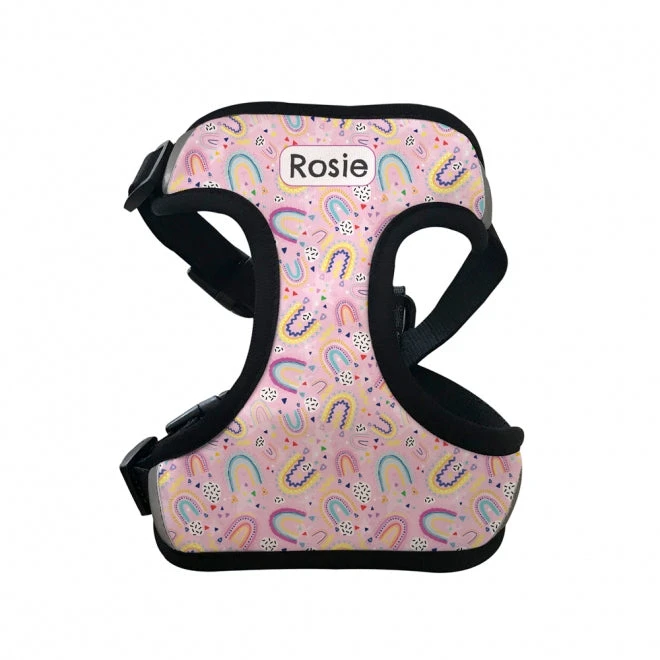 Personalised Pet Harness - Rainbow Dreams 4 Personalised Pet Harness - Rainbow Dreams - Image 2