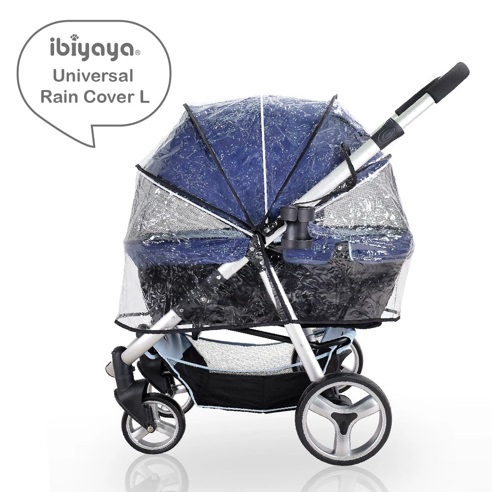 Ibiyaya Universal Pet Pram Rain Cover | Large 4 Ibiyaya Universal Pet Pram Rain Cover | Large - Image 2