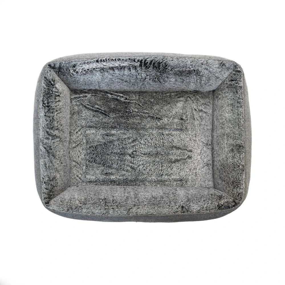 Orthopedic Dog Lounger Bed, Artic Faux Fur 5 Orthopedic Dog Lounger Bed, Artic Faux Fur - Image 3