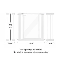 Clear Baby Gate For Dogs -Petkit Shop UH5268 1 560b8422 a051 4ec3 a3d6 eccb07660dda