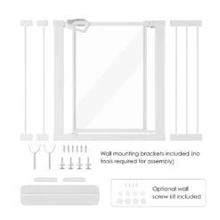 Clear Baby Gate For Dogs -Petkit Shop UH5268 6 5b5473fe cfd0 49b9 86f3 13dc40d72a3f