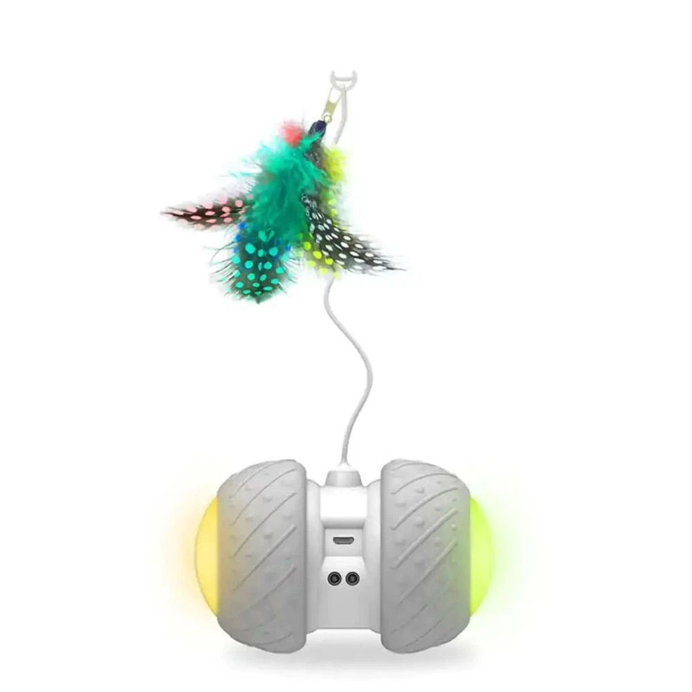 Bentopal Smart Wheel Feather Self Rolling Cat Toy 3 Bentopal Smart Wheel Feather Self Rolling Cat Toy