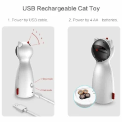 BENTOPAL P01 Cat Laser Teasing Toy -Petkit Shop bentopal cat toy bentopal p01 cat laser teasing toy 31922068521159